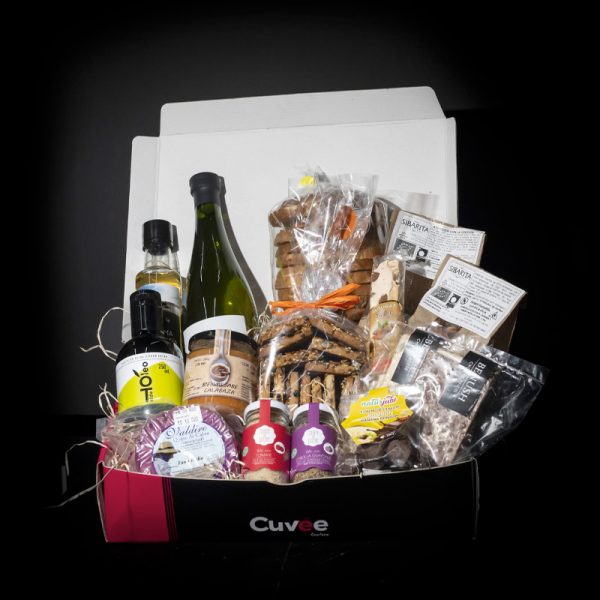 Cesta regalo "Foodie lovers"