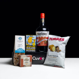 Caja regalo con productos gourmet canarias