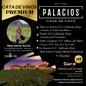 Cata de vinos premium tenerife