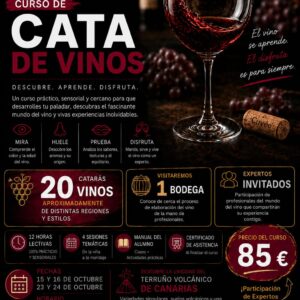 CURSO DE CATA DE VINOS